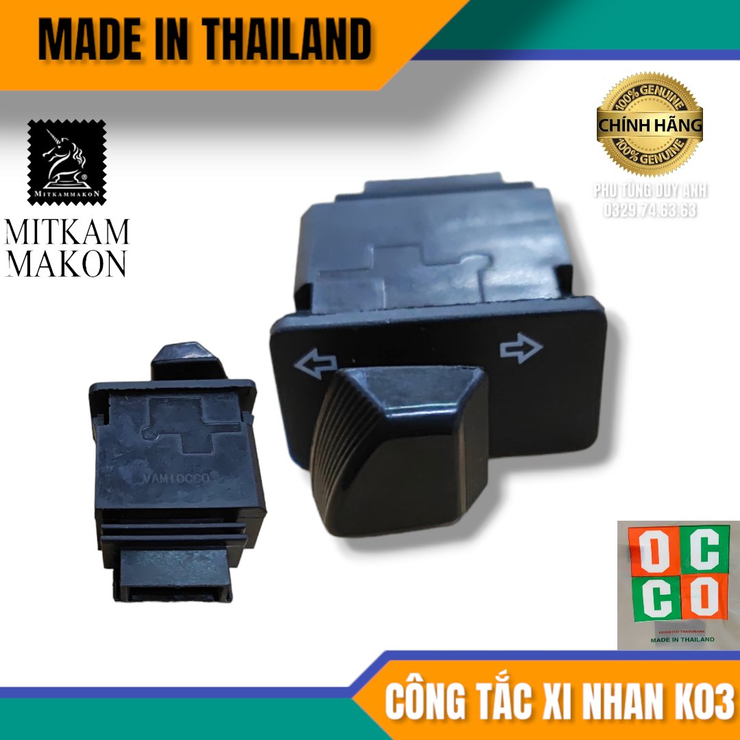 Công tắc xin nhan K03 (W110,RSX FI, ABL125) thailan