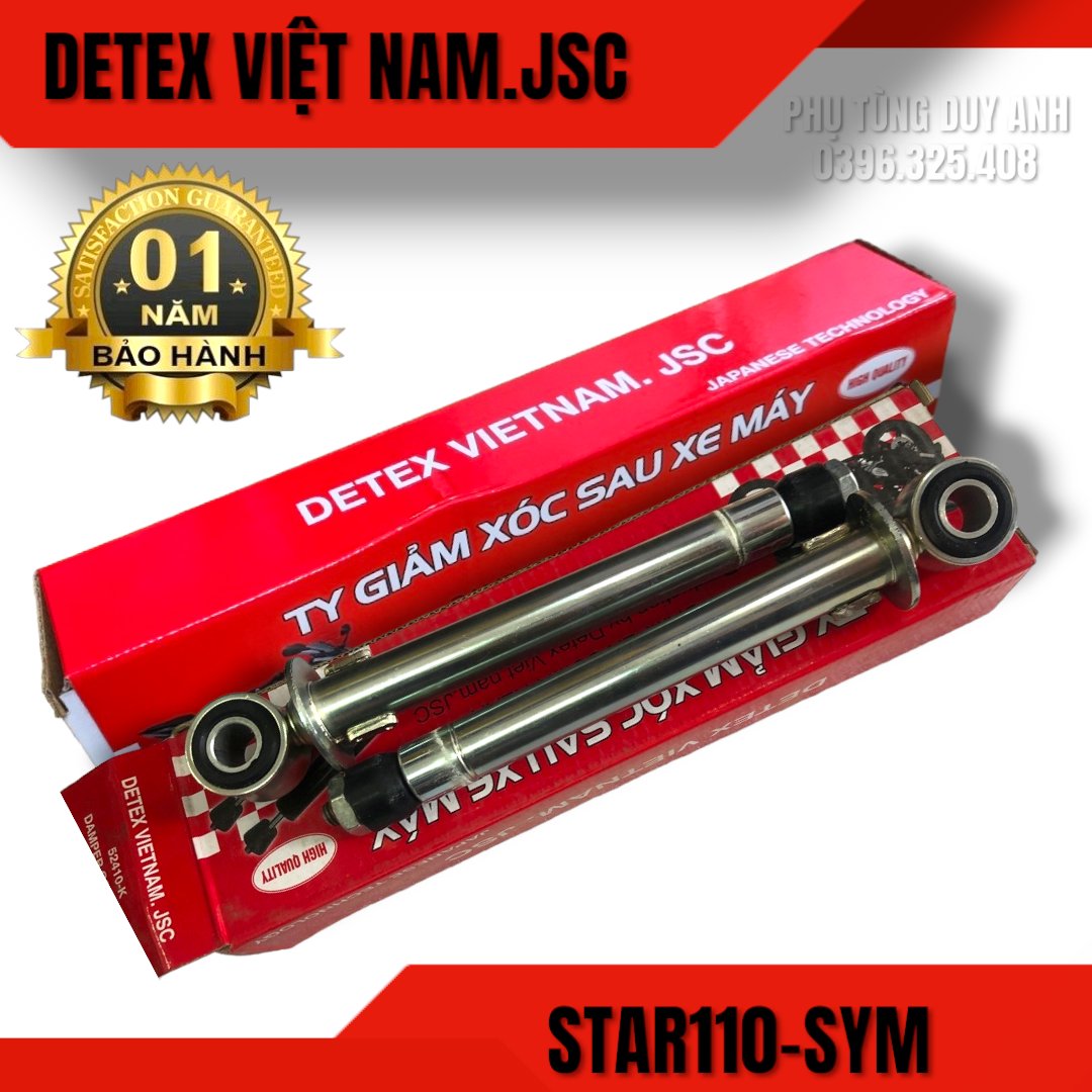 Ty sau giảm xóc Detex Angle Star100  (T30)
