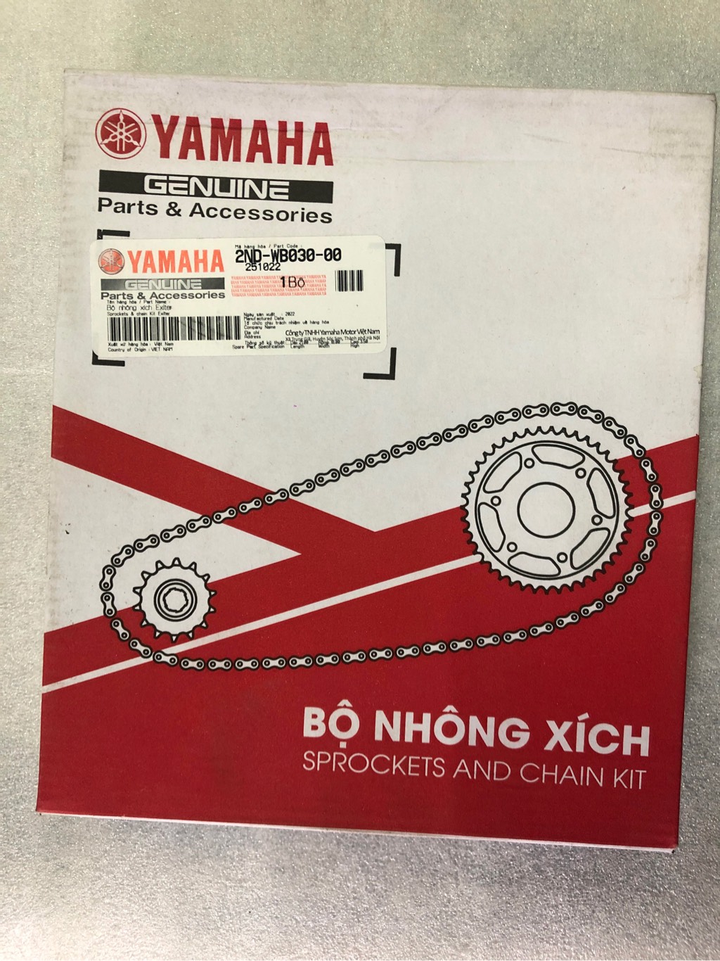 Bộ nhông xích Exiter