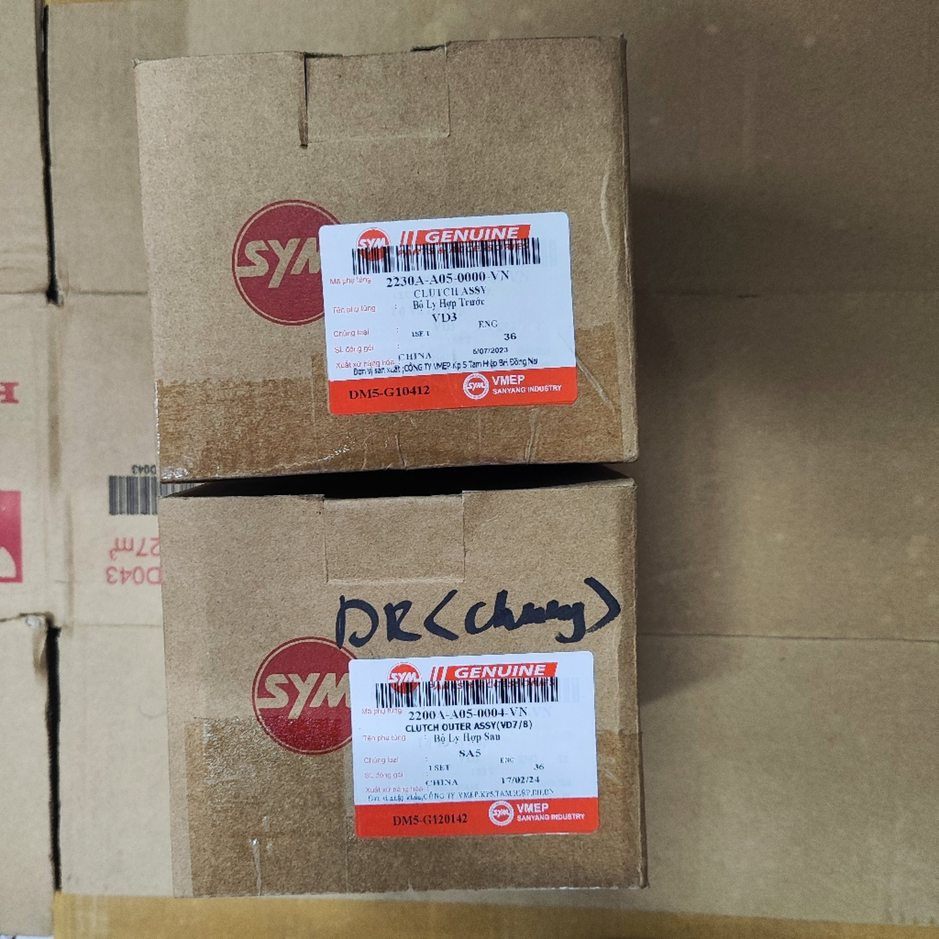 Bộ côn SYM dùng cho EZ110,  Dream, Wave