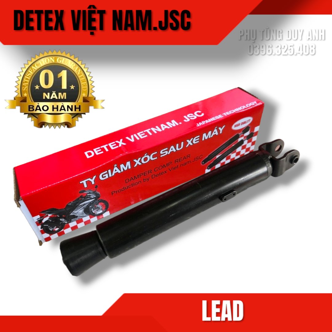 Ty sau giảm xóc Detex Lead(10 x 23) (T30)