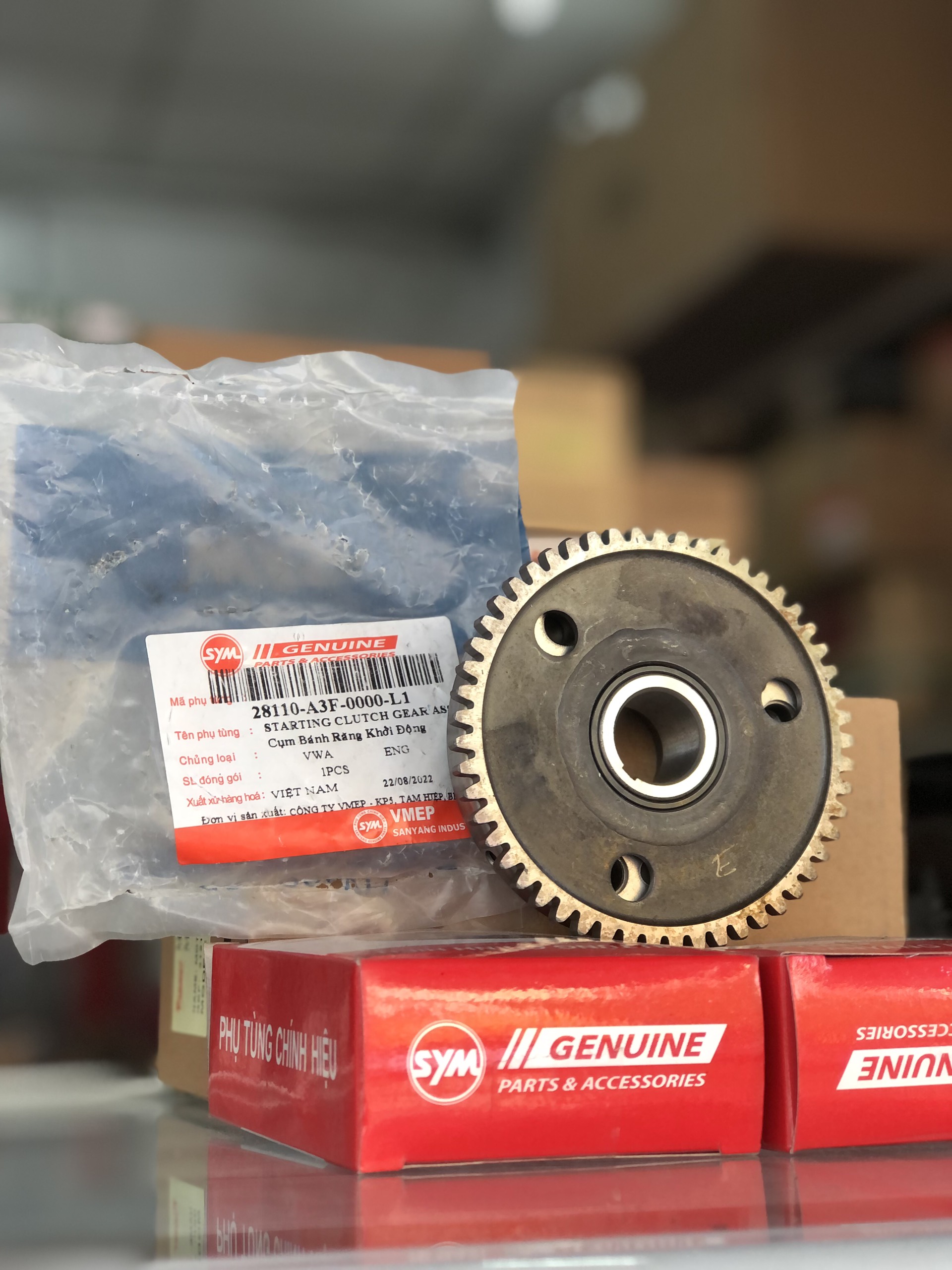 Cụm Bánh Răng Khởi Động Atila Fi