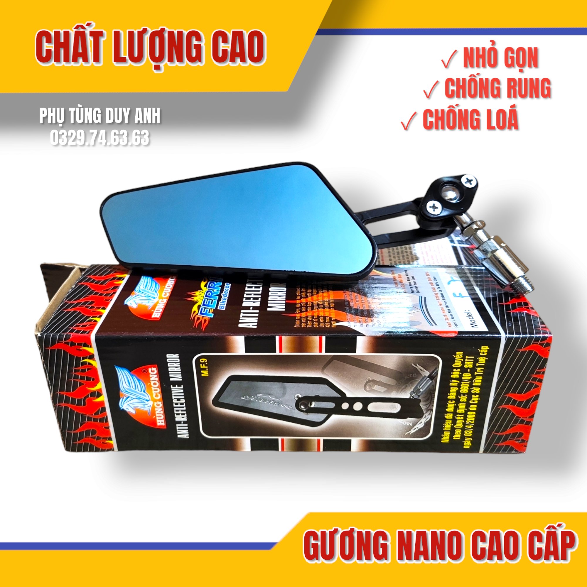 GƯƠNG NANO HÙNG CƯỜNG