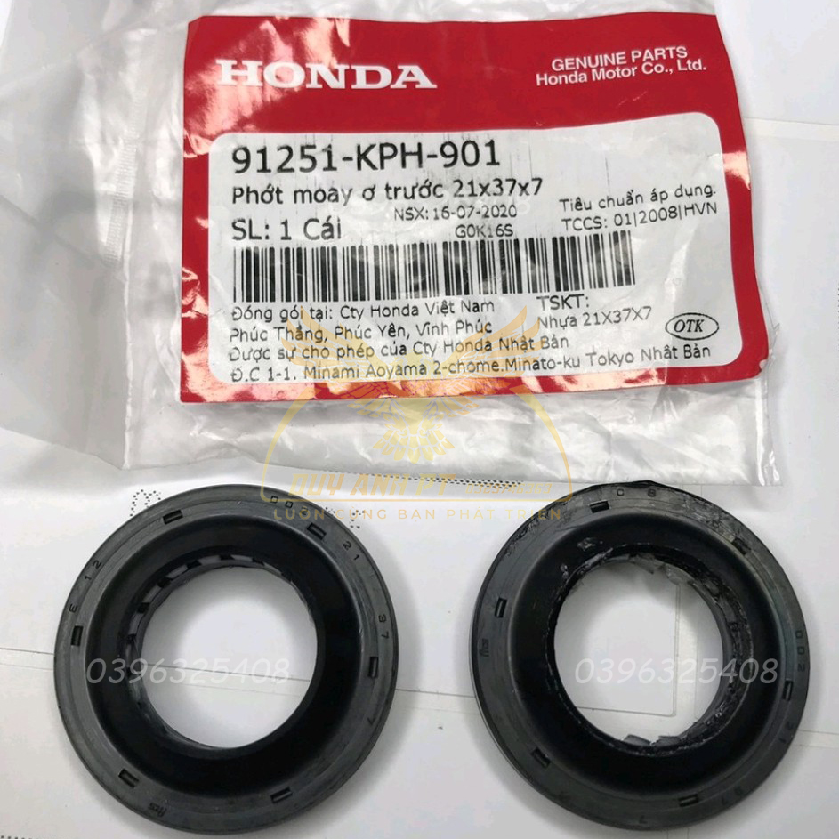 Bộ phớt sóc trước Dream Wave Airblade Honda chính hãng