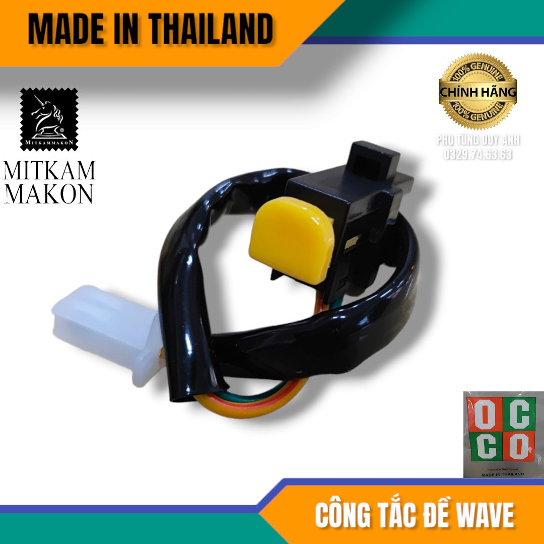 Công tắc đề Wave alpha cũ Thailan