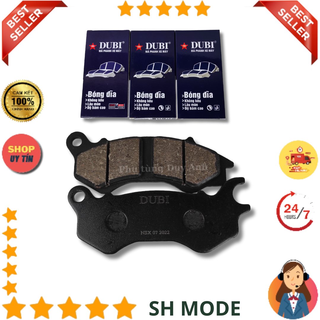 Má phanh Dubi Sh Mode trước