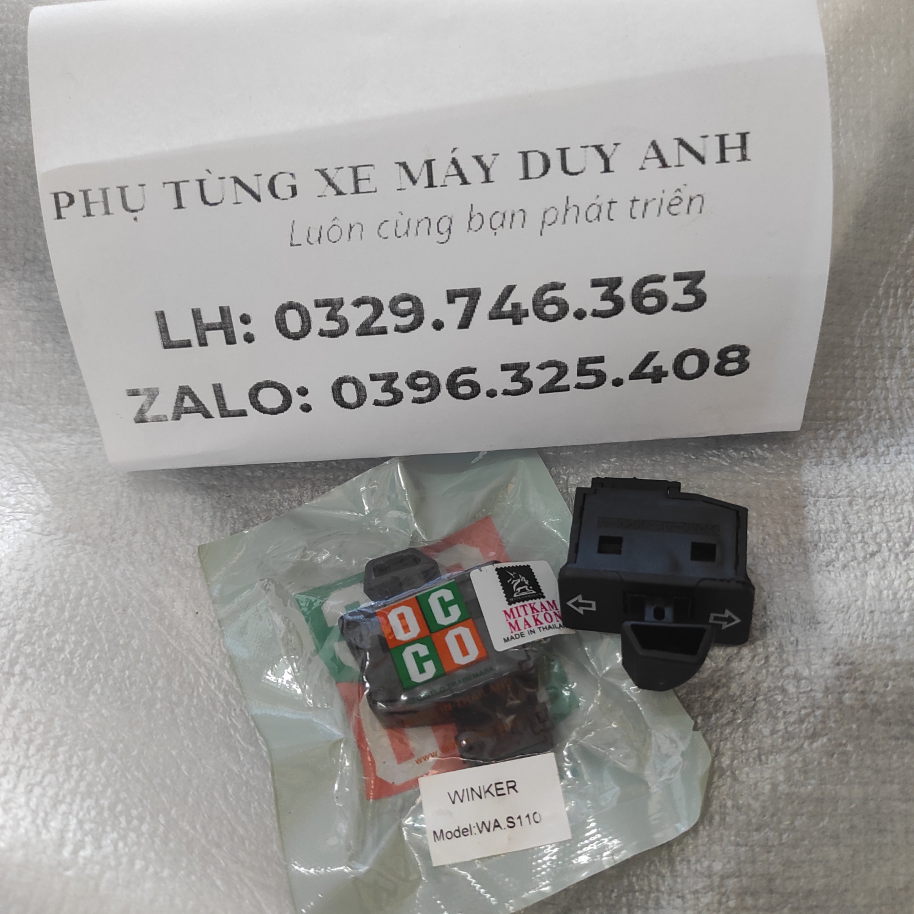 Công tắc OCCO xi nhan WS110 Thailan