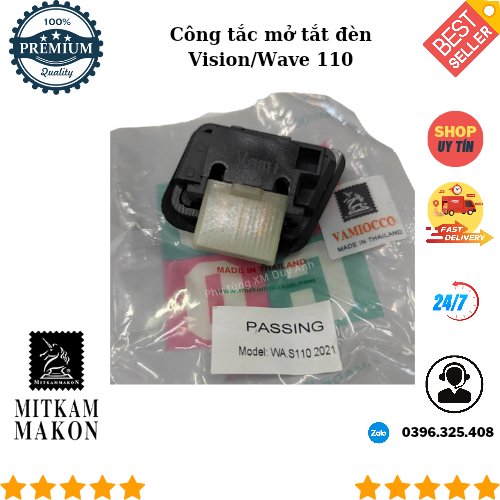 Công tắc tắt mở đèn VISION/W.A Thailan