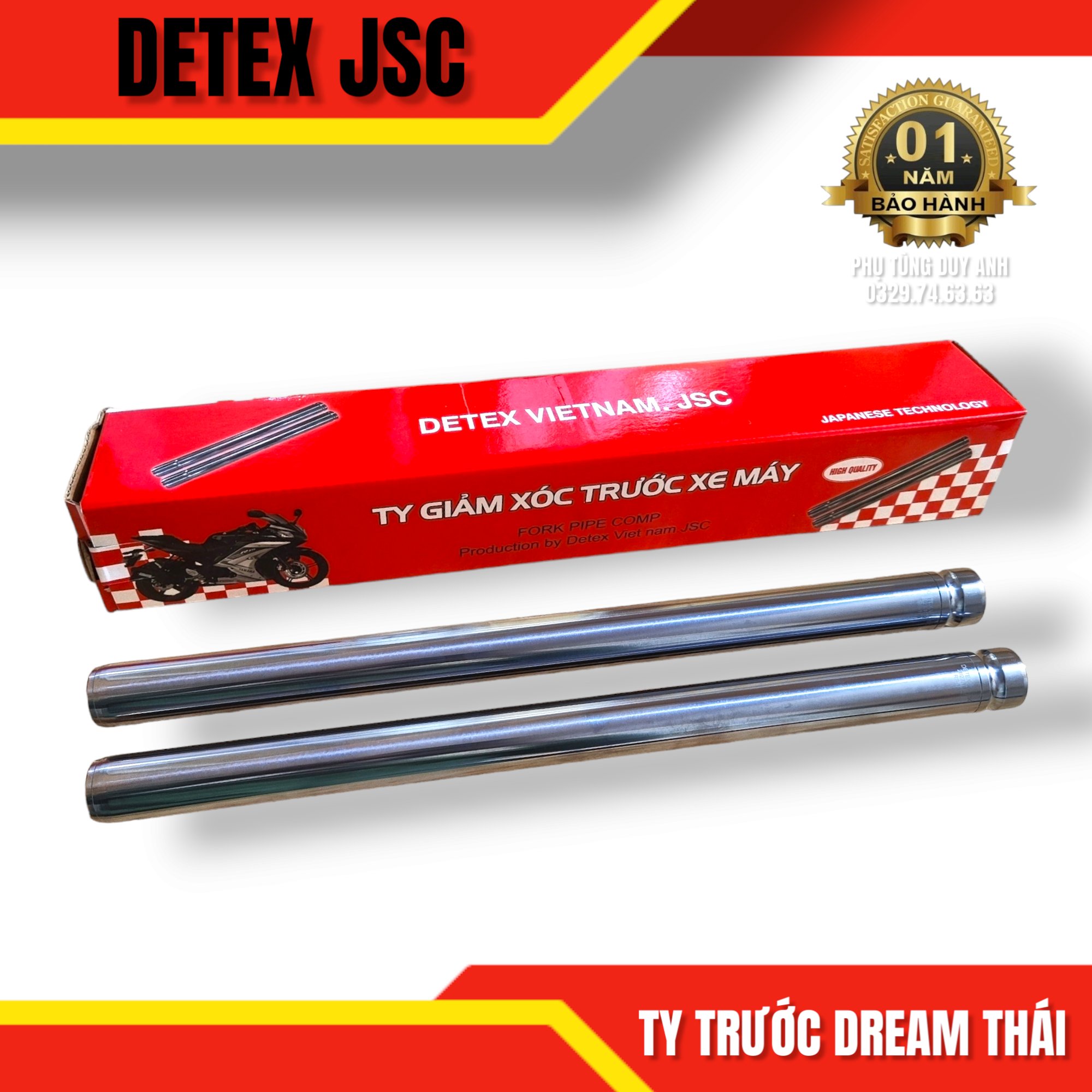 Ty trước giảm xóc Detex DR Thái (T20)