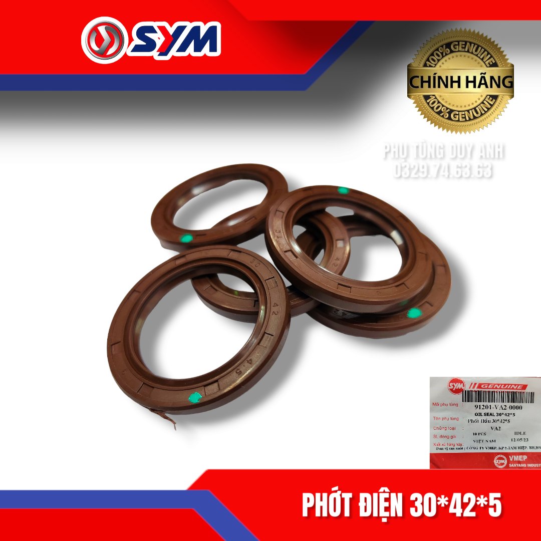 Phớt điện 30*42*4.5 SYM