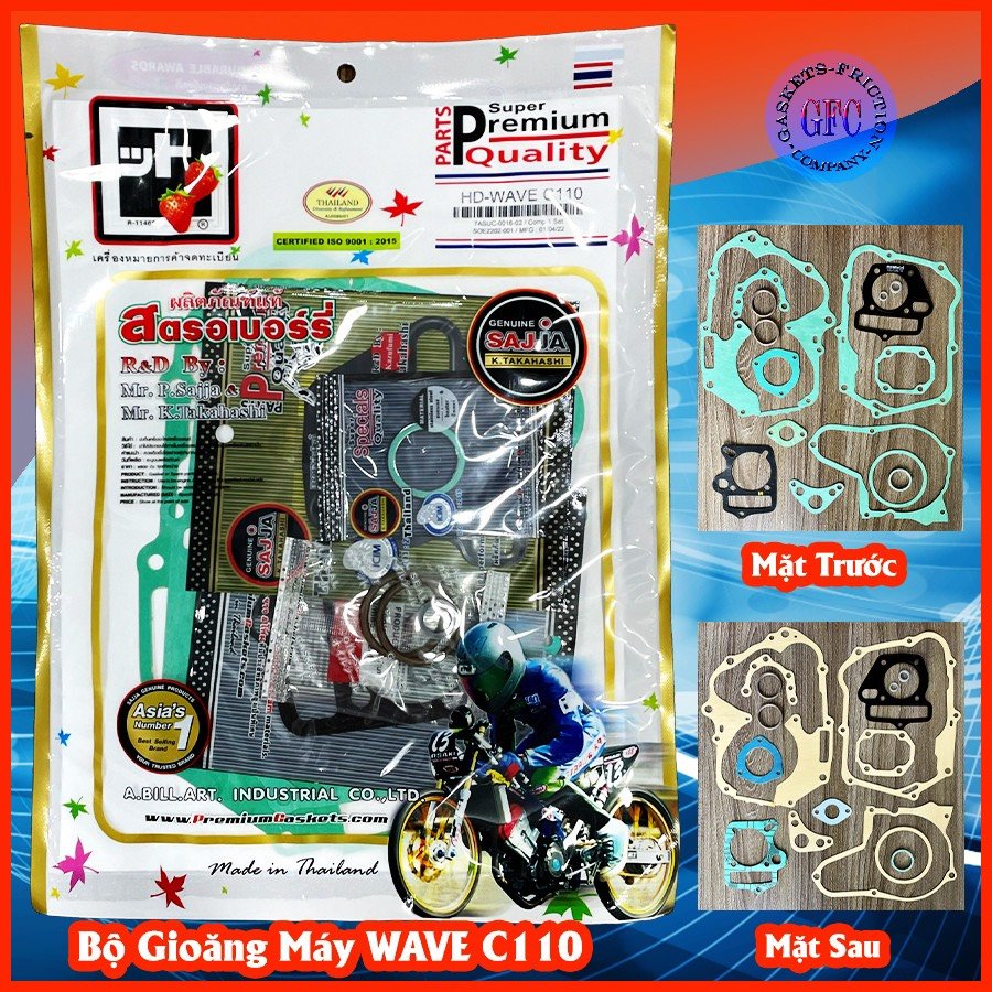 Gioăng Máy Wave C110, Dream Việt