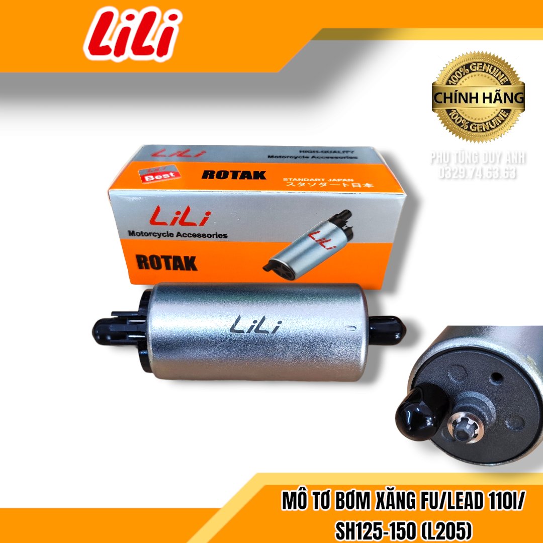 Moto bơm xăng FUTURE/LEAD110i/SH125-150 (LIT)