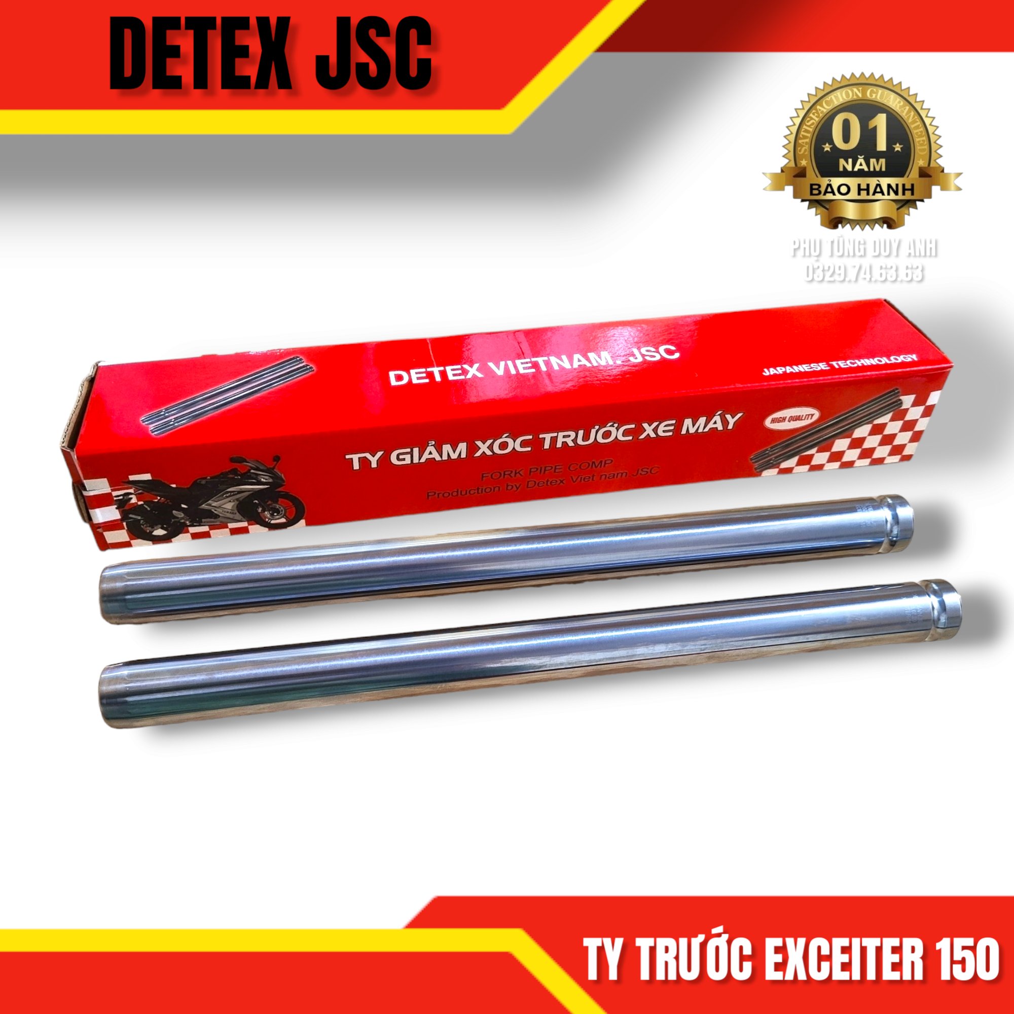 Ty trước giảm xóc Detex Ex 150 (T20)