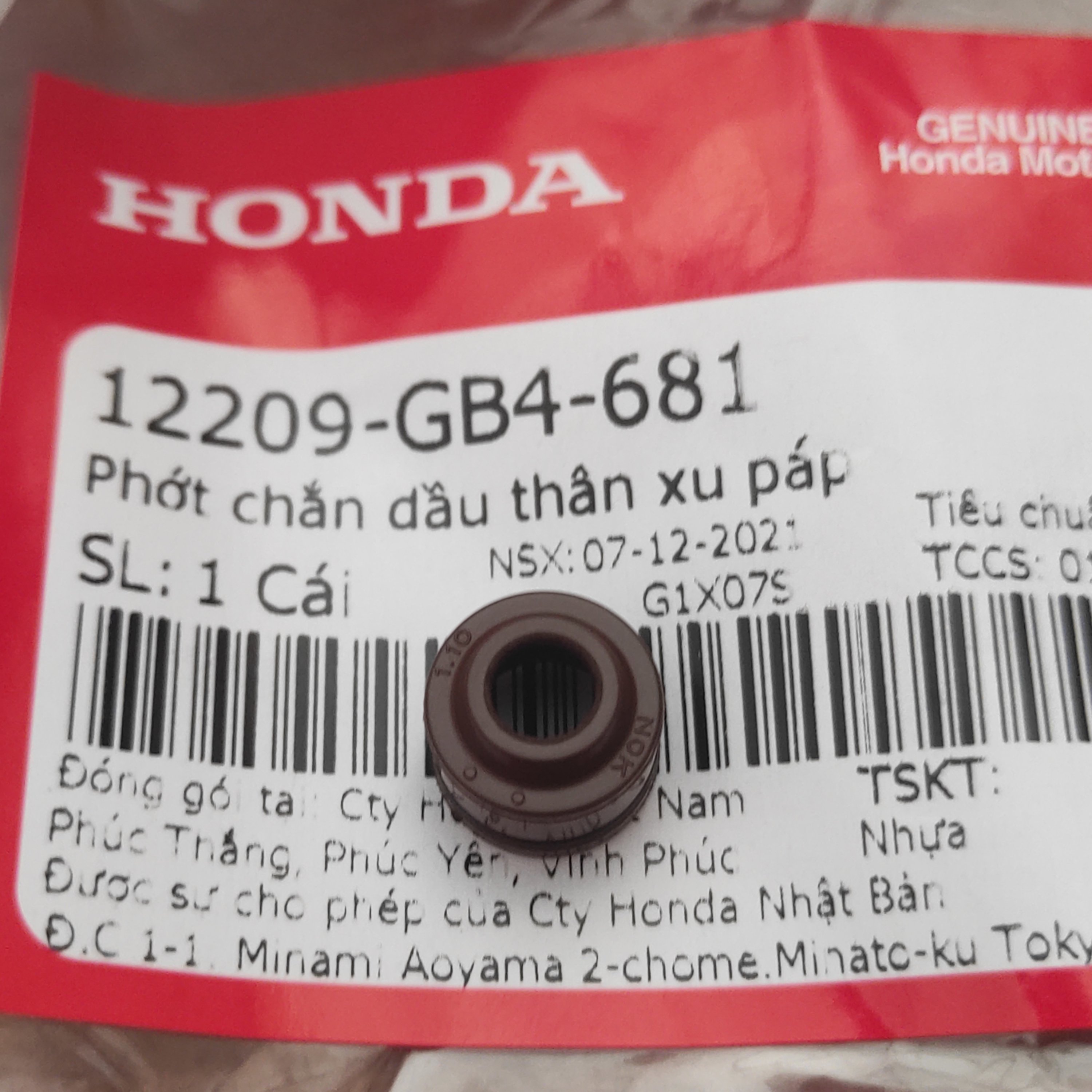 Phớt chắn dầu thân xu páp