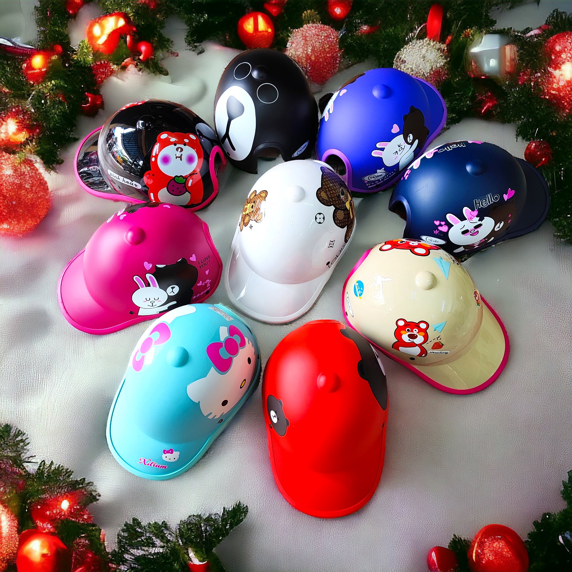 Mũ thời trang trí liễu