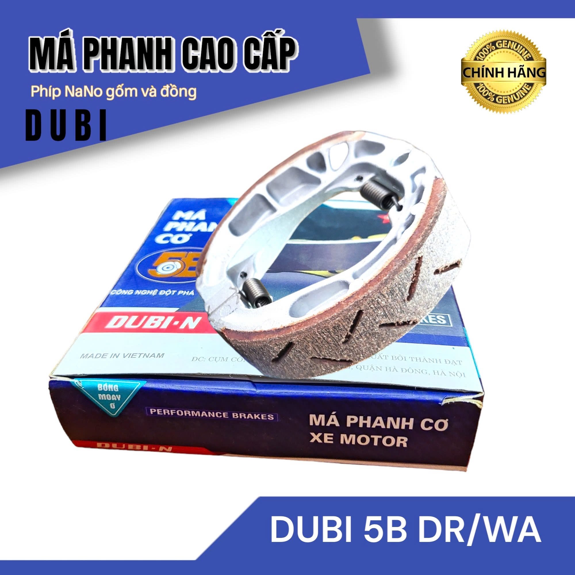 MP cơ DUBI  Rãnh  lò xo thẳng (RNA) Dream/wave