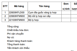 Bộ côn RS chính hãng