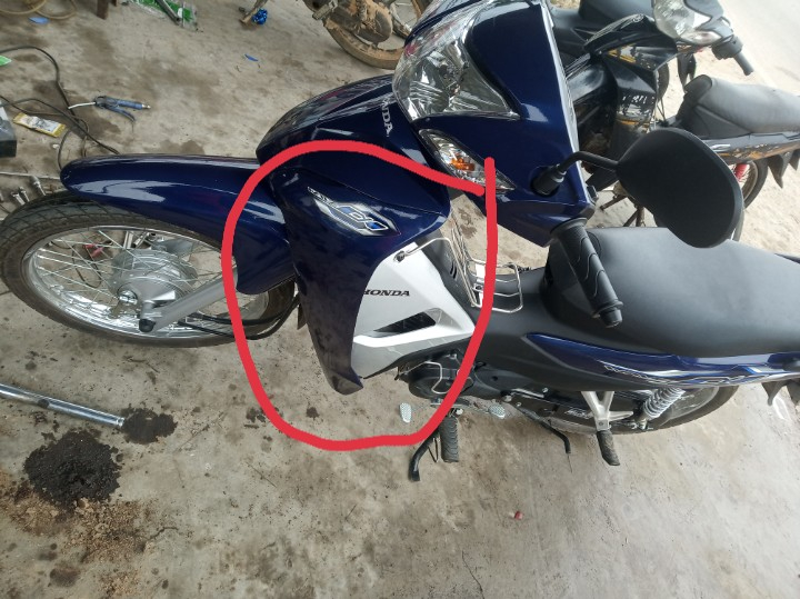 Bộ ốp cánh yếm trái *PB421*