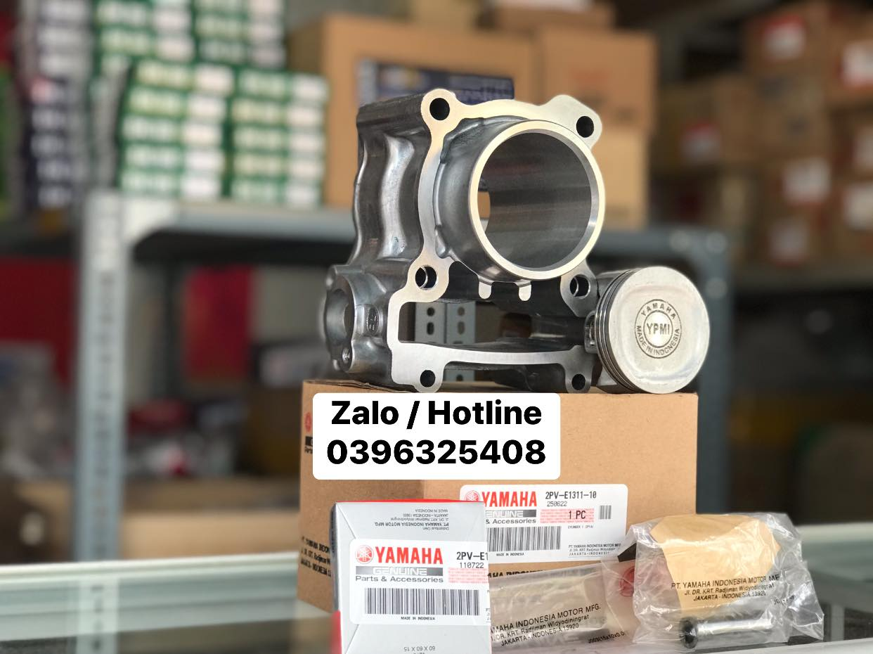 Bộ hơi Exciter 150 Yamaha chính hãng nhập khẩu(XI LANH)