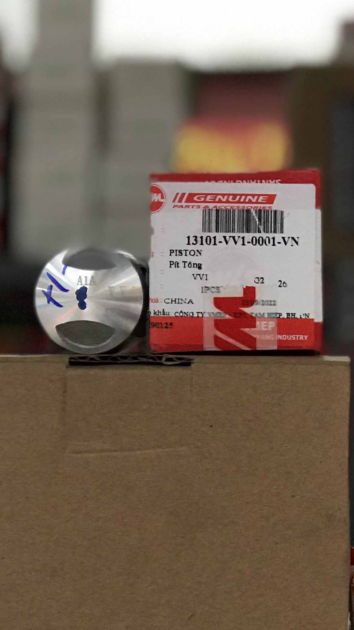 Combo Xy lanh , Piston , Séc măng Shark125