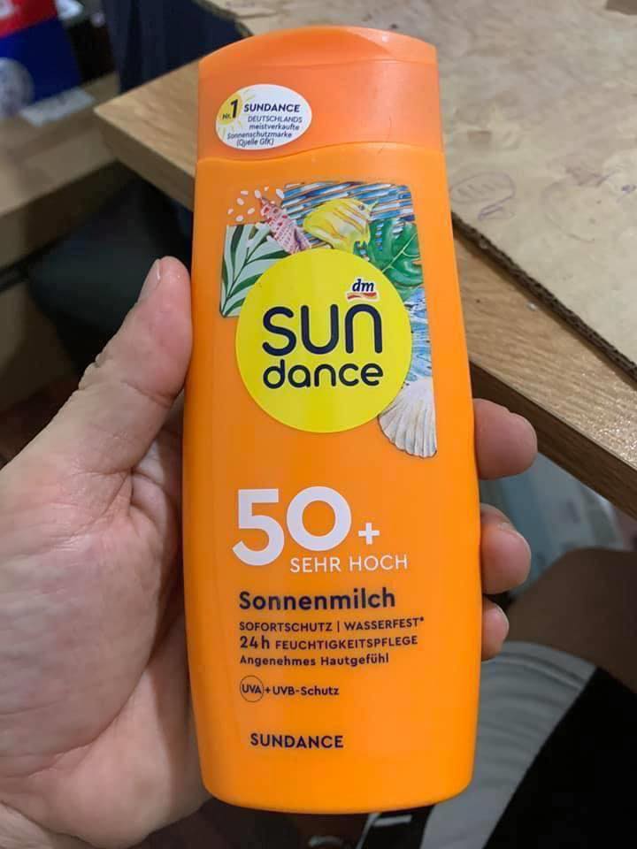 KEM CHỐNG NẮNG SUNDANCE SPF 50+ [Xách tay Đức giá gốc]