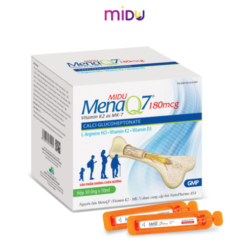 Thực phẩm hỗ trợ phát triển chiều cao MiduMenaQ7 180mcg