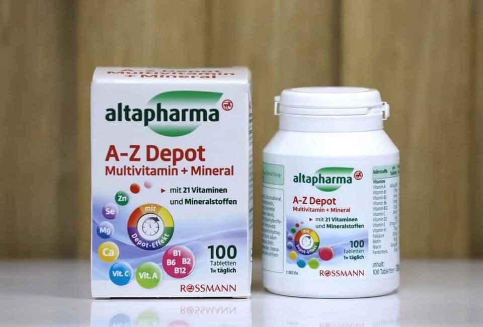 Vitamin tổng hợp A-Z Depot Multivitamin + Khoáng chất