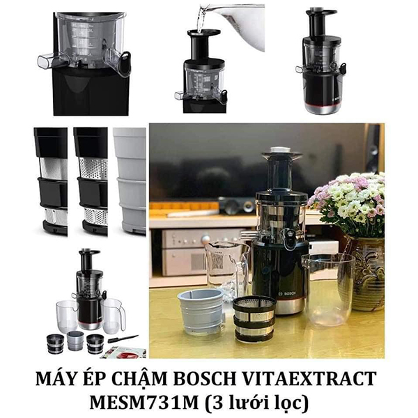 Máy ép chậm Bosch Mesm731M [Hàng Đức chính hãng]