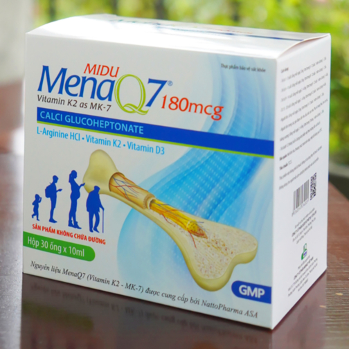 Thực phẩm hỗ trợ phát triển chiều cao MiduMenaQ7 180mcg