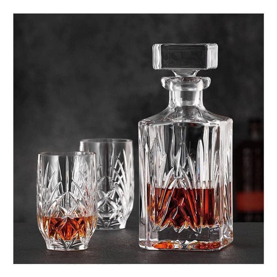 Bộ bình kèm cốc whisky palais nachtmann 102966 set 3