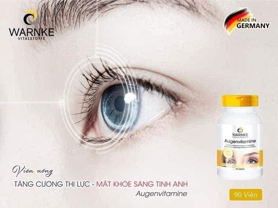 VIÊN BỔ MẮT WARNKE AUGENVITAMINE ĐỨC