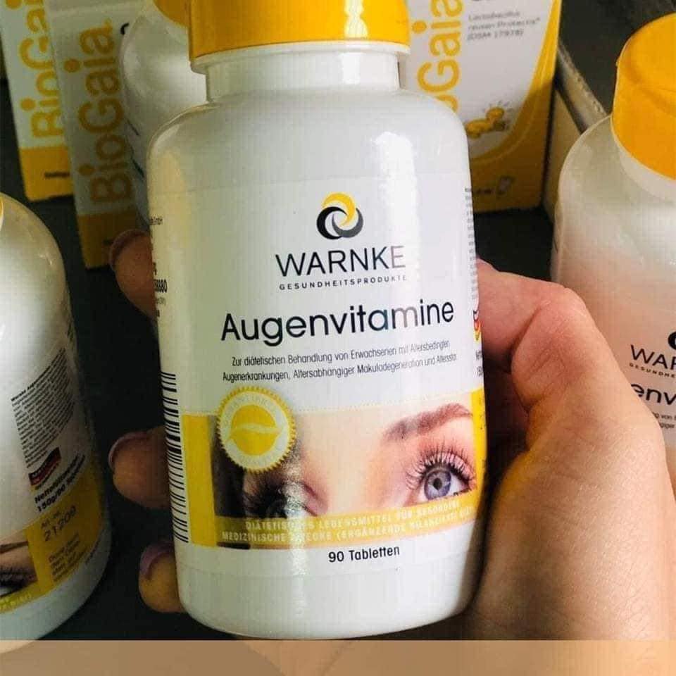 VIÊN BỔ MẮT WARNKE AUGENVITAMINE ĐỨC