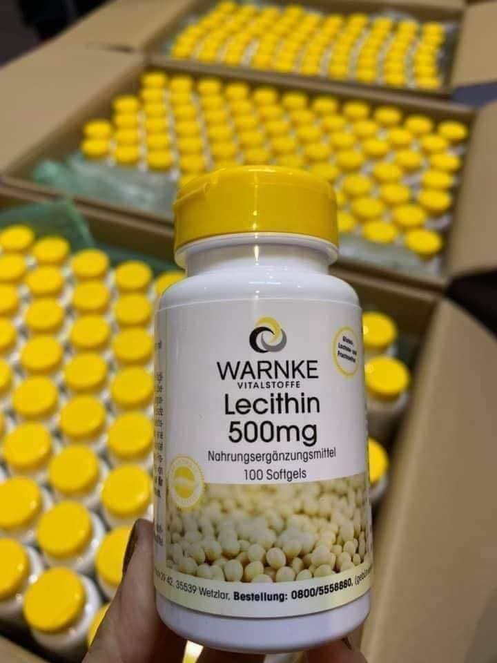 TINH CHẤT MẦM ĐẬU NÀNH WARNKE LECITHIN 500MG