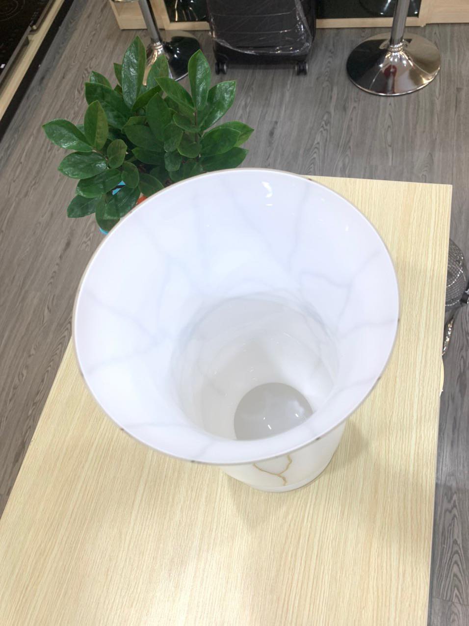 Lọ hoa pha lê màu Egermann (lọ cao 35cm)