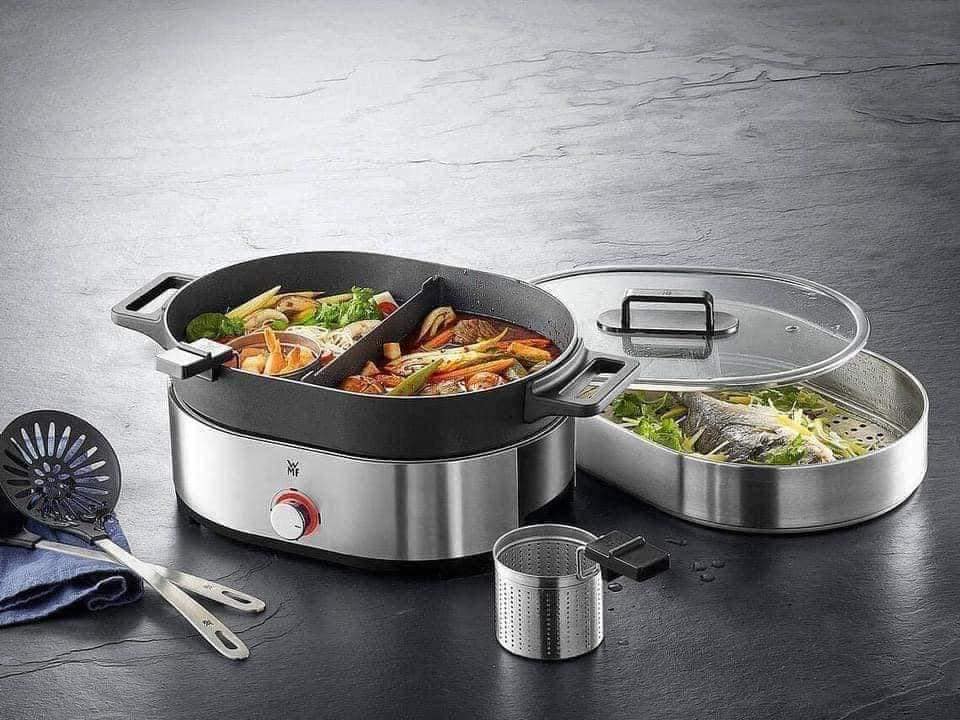 Nồi lẩu hấp 2 trong 1 WMF Hot Pot Lono [Xách tay Đức giá gốc]