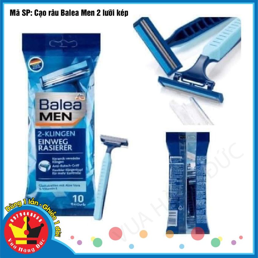 Cạo râu Balea Men 2 lưỡi kép