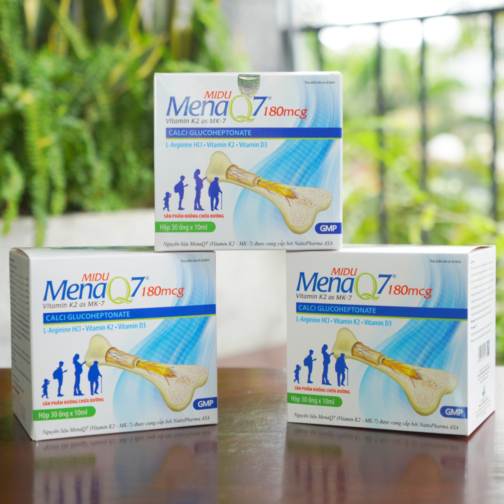 Thực phẩm hỗ trợ phát triển chiều cao MiduMenaQ7 180mcg