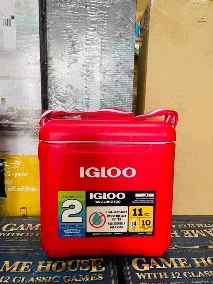 Hộp giữ lạnh Igloo xịn xò dung tích 10,4l