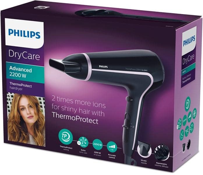 Máy sấy tóc Philips BHD170/40 công suất 2200W [Xách tay Đức giá gốc]