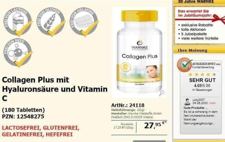 Collagen Plus Warnke