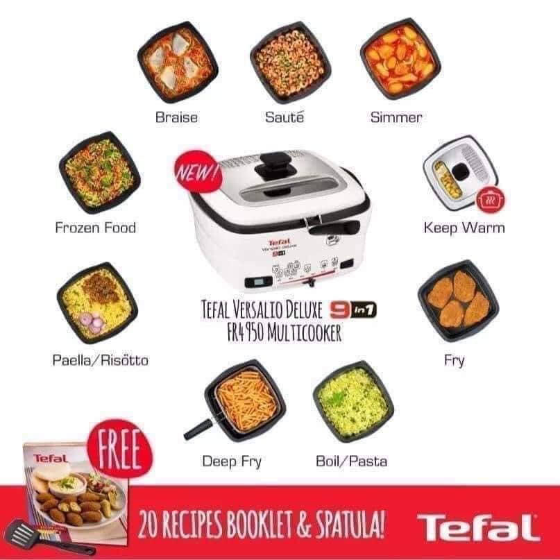 Nồi lẩu chiên dầu đa năng Tefal FR4950 [Xách tay Đức giá gốc]