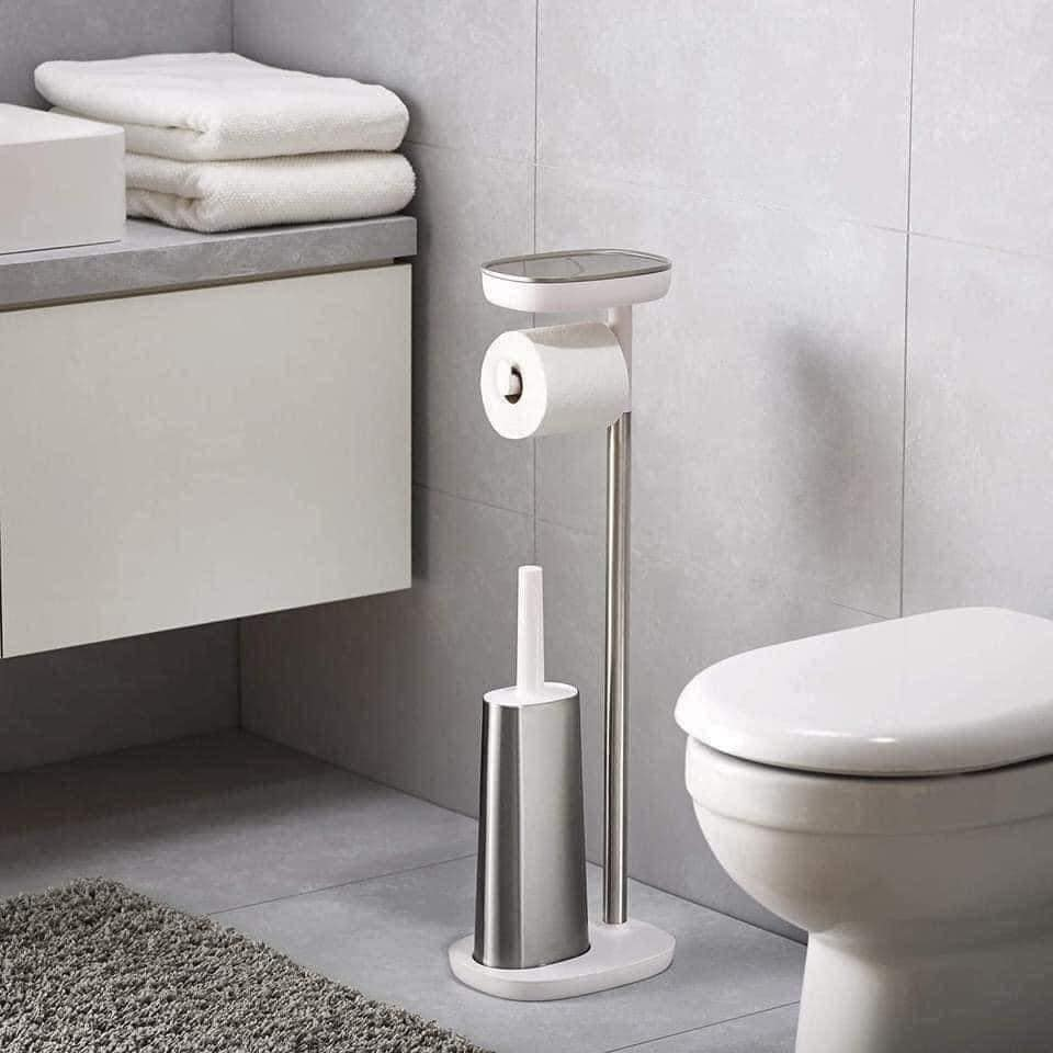 Giá đựng giấy vệ sinh và cọ toilet Joseph Joseph Easytore Plus Stand 4 in 1