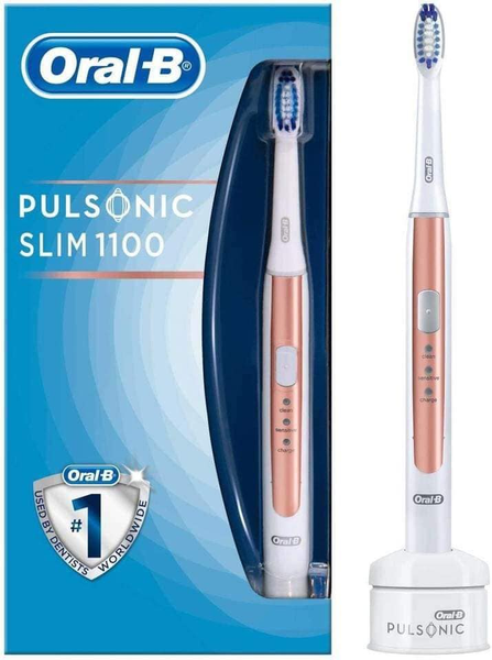 Bàn chải đánh răng điện Oral-B Pulsonic Slim 1100 rose/gold