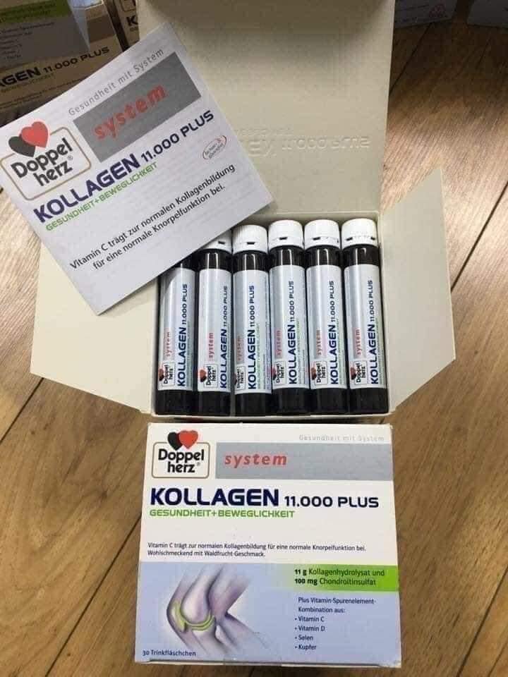 KOLLAGEN 11.000 PLUS DOPPELHERZ XƯƠNG KHỚP