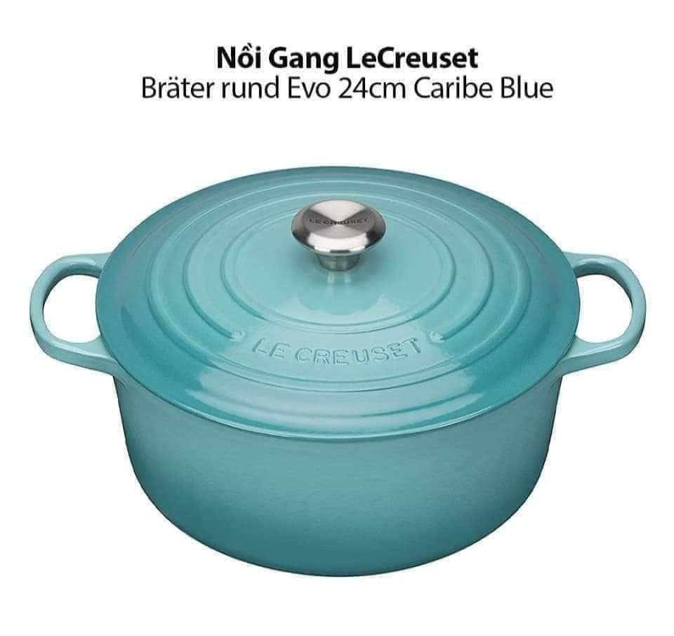 Nồi gang Le Creuset Brater rund Evo 24cm [Xách tay Đức giá gốc]