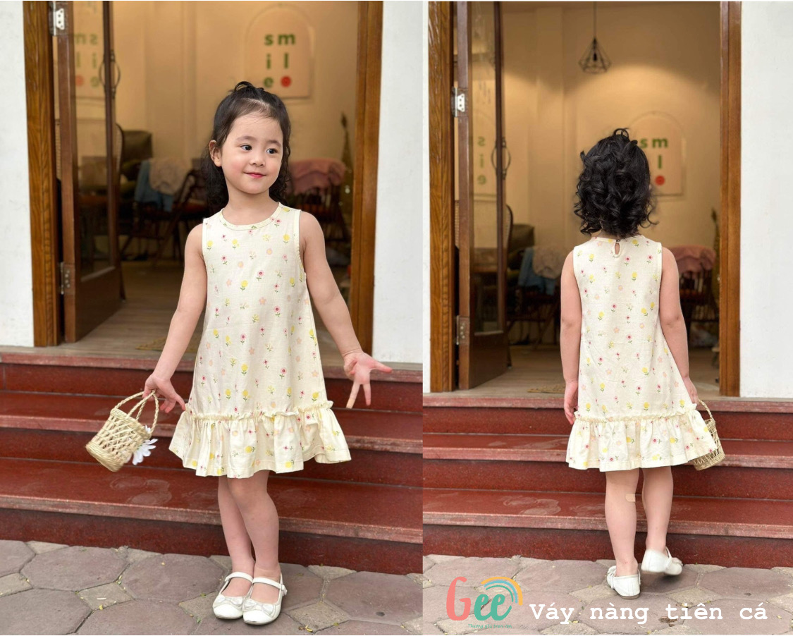 Đầm đuôi cá cho bé - Vân Kim Shop