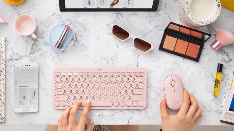 Bàn phím không dây Logitech Bluetooth đa thiết bị K380 (K380 Multi-Device Bluetooth Keyboard)