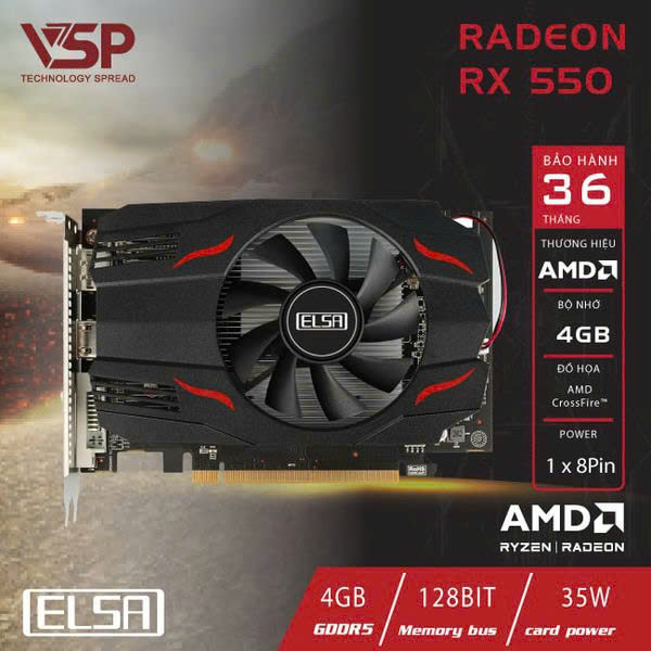 Xfx Radeon Rx 550 4gb Crossfire Graphics Card Rx 550 Rainbow Six