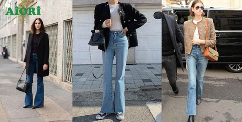 Quần ống loe – Cũ nhưng không bao giờ lỗi mốt