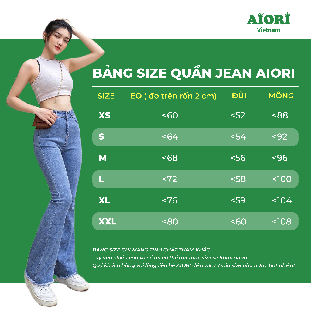 [PHIÊN BẢN GIỚI HẠN] Quần Jean Nữ AIORI Cao Cấp Ống Suông Rộng Túi Hộp Thời Trang Mã A017 - AIORI VIỆT NAM